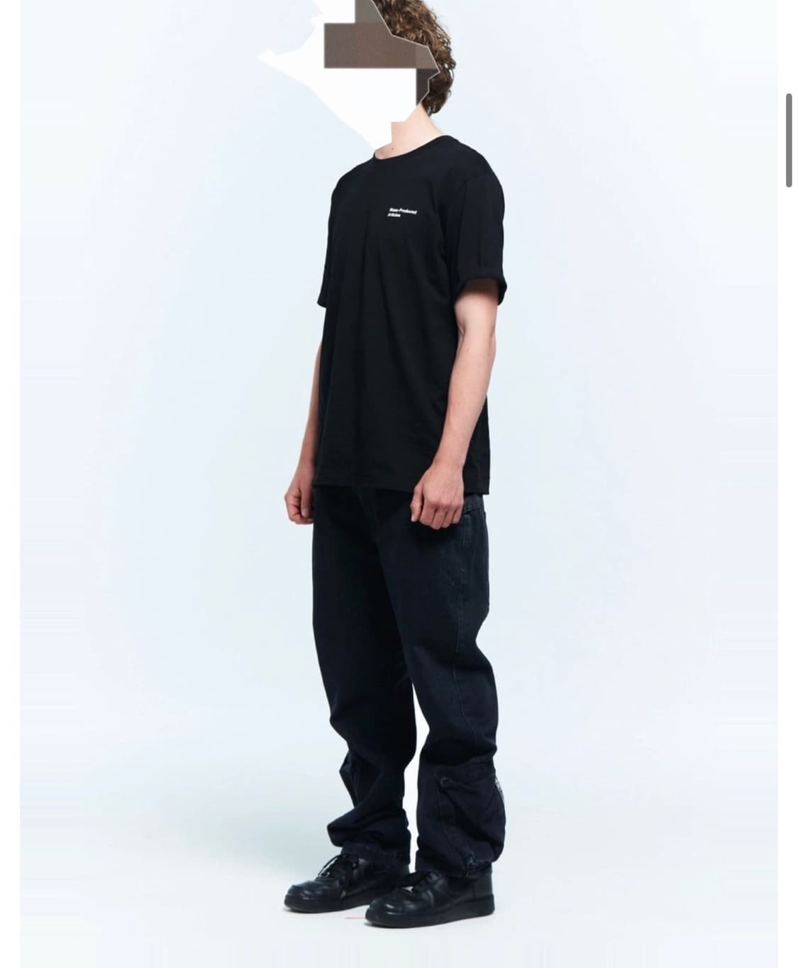 플라스틱 프로덕트 MPa 앵클 카고 팬츠 (BLACK) (S) 상품이미지2