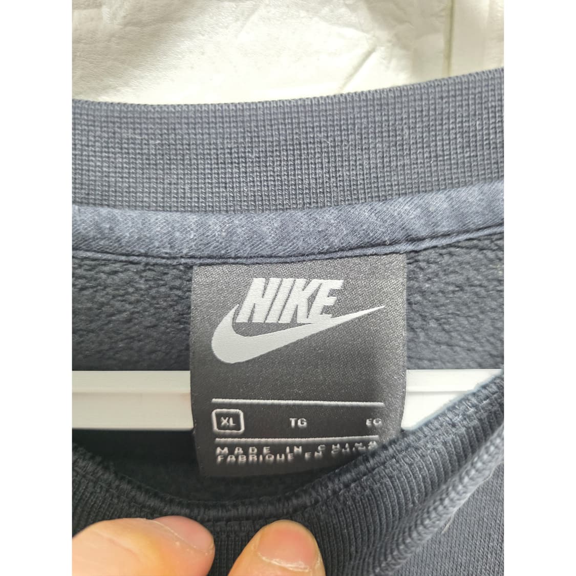 택포// 나이키 남성 맨투맨 블랙 XL (105) 상품이미지2