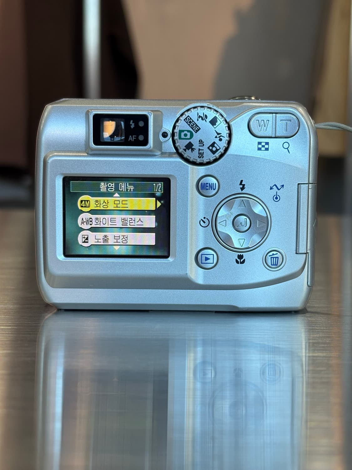 한글지원/날짜표시)니콘 쿨픽스 4100 실버 빈티지디카 상품이미지3