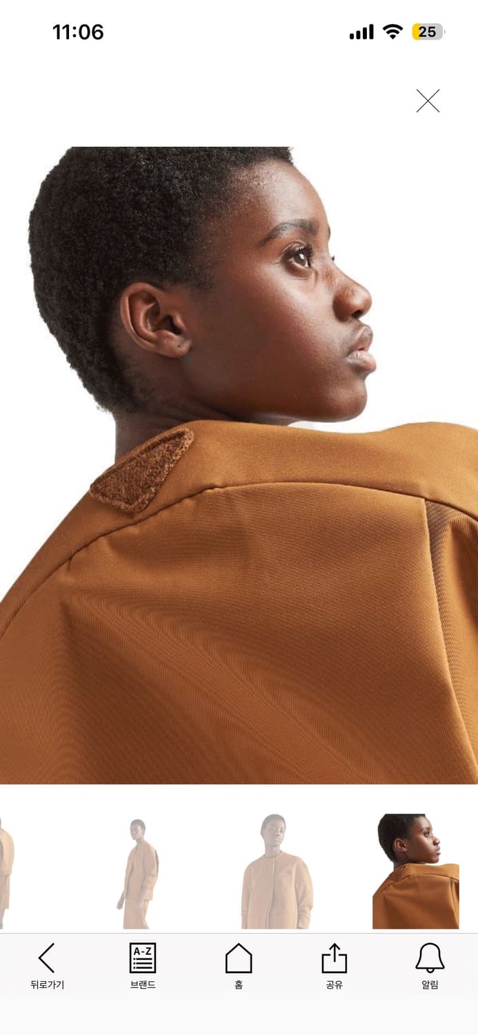 프라다 백 삼각로고 카라리스 링클 개버딘 재킷 상품이미지9