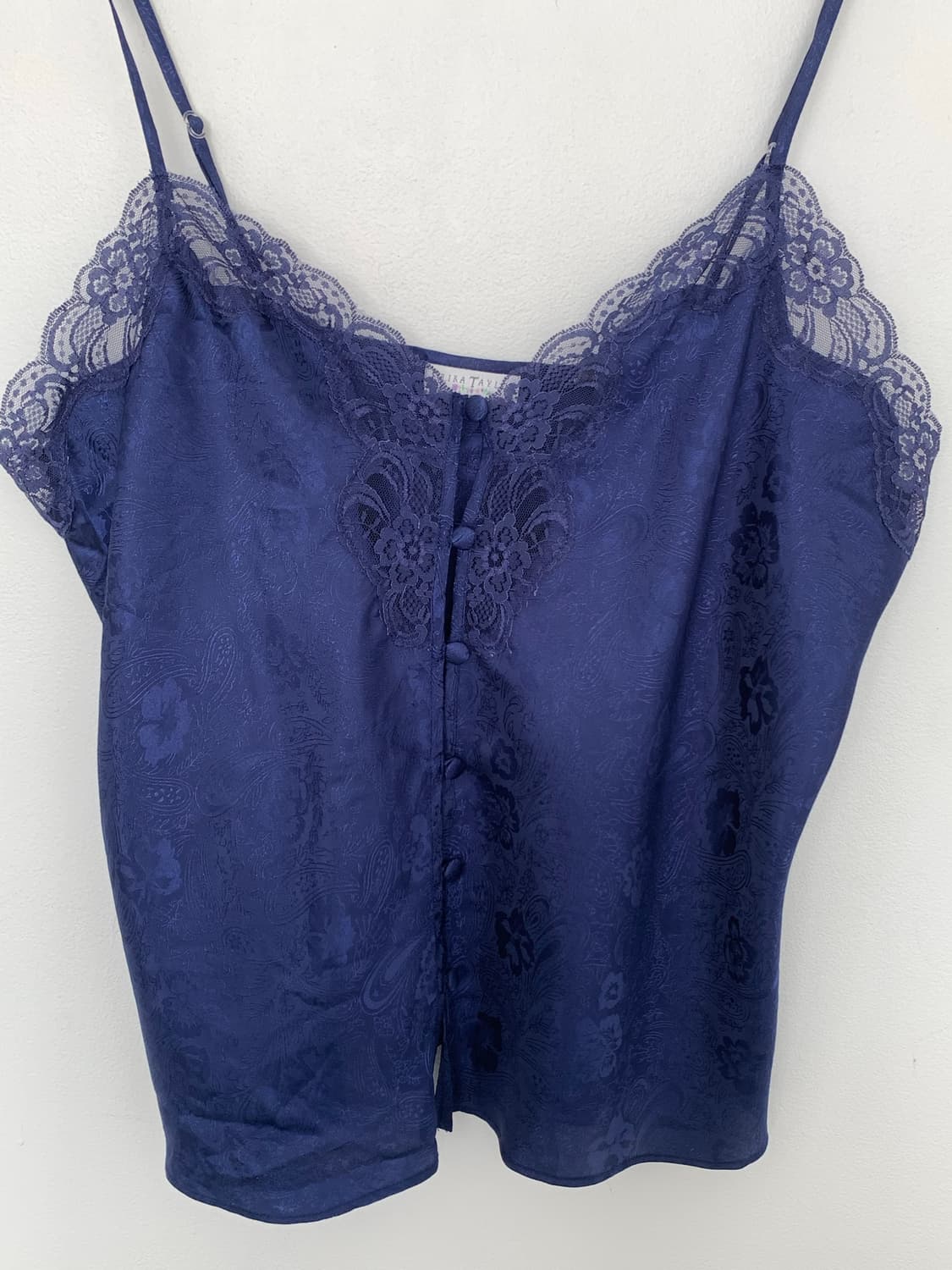 ▫️navy lace slip top  상품이미지1