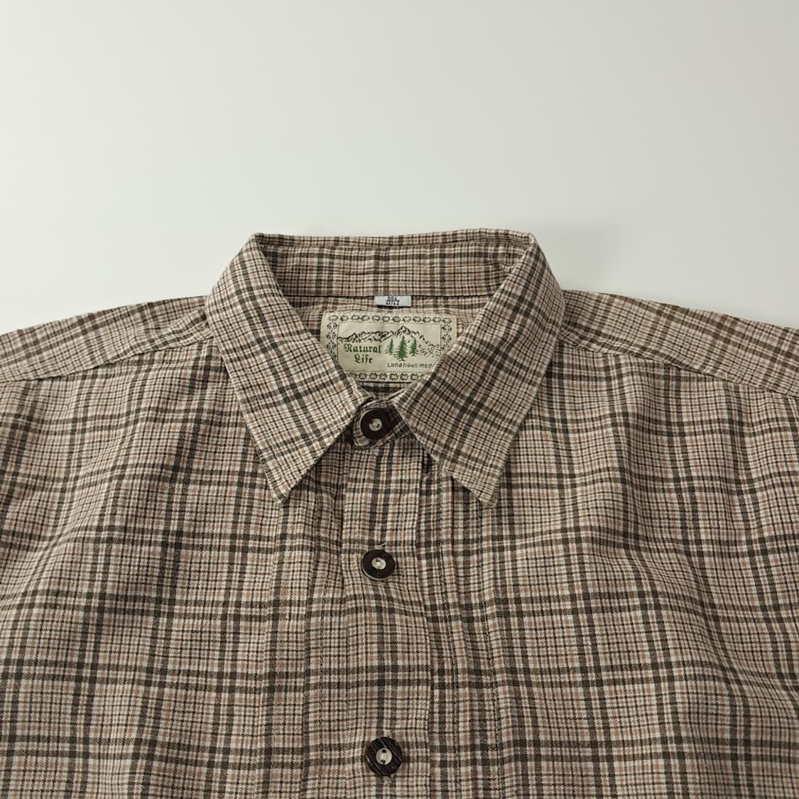 CK278 L 내추럴라이프 90s 트라흐텐 바바리안 반팔 알펜 셔츠 남 상품이미지2