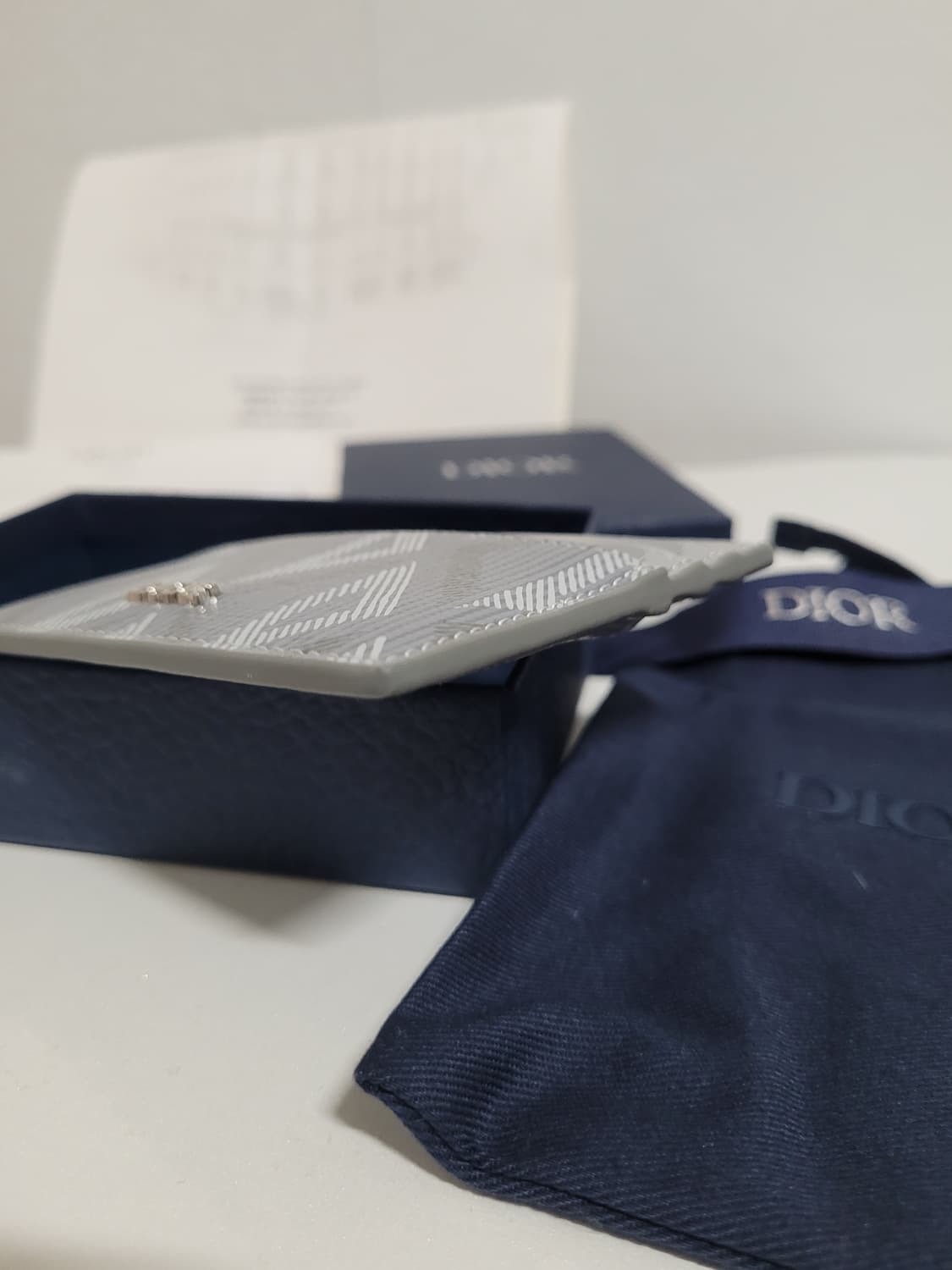 디올 오블리크 다이아몬드 카드지갑 상품이미지6