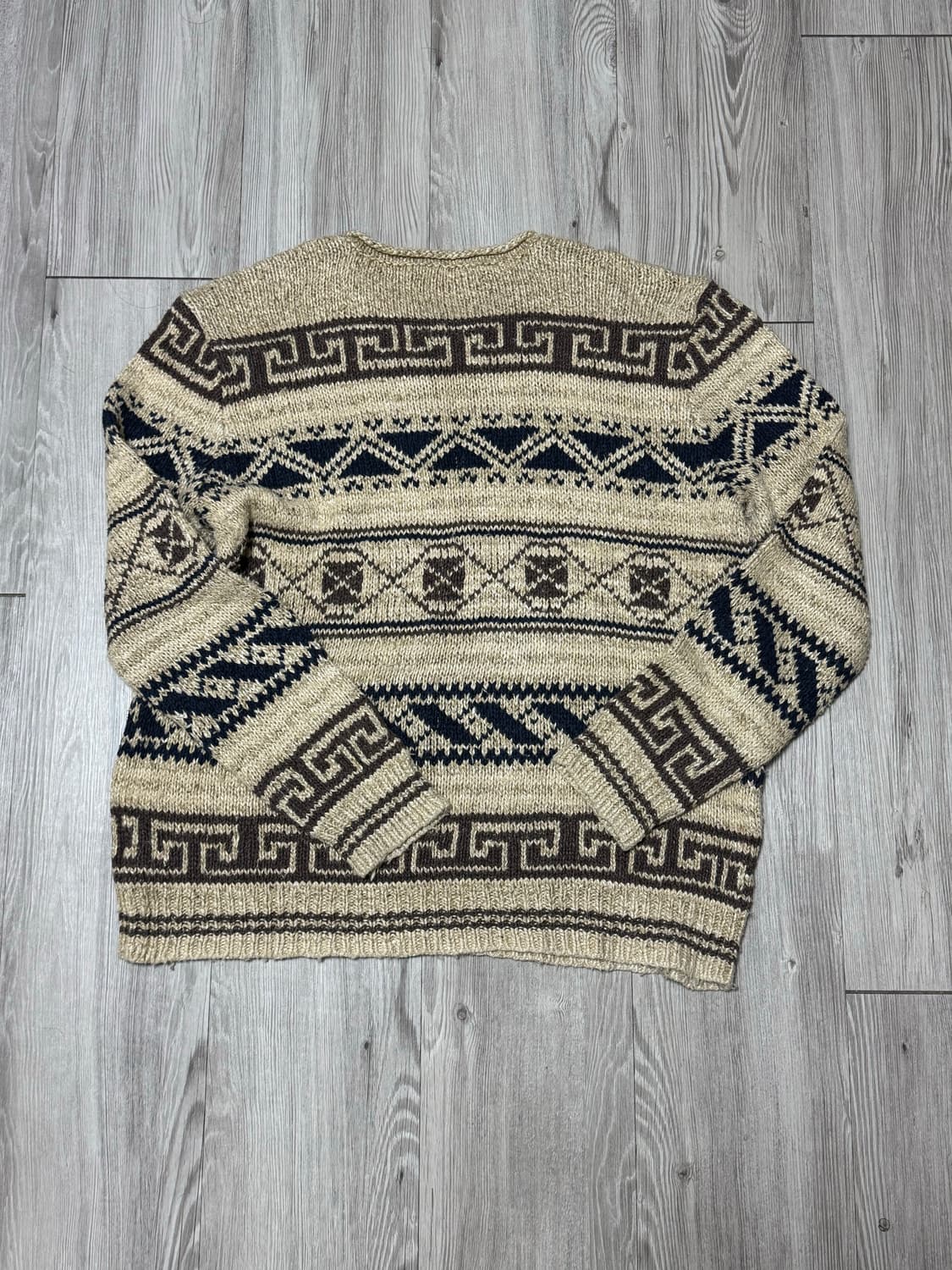 폴로 랄프로렌 실크 패턴니트 XL 상품이미지2