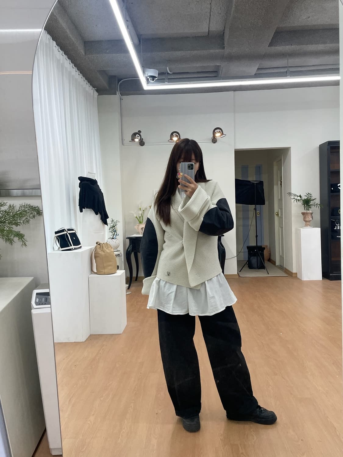 메종마르지엘라 엘보레더패치 가디건 상품이미지3