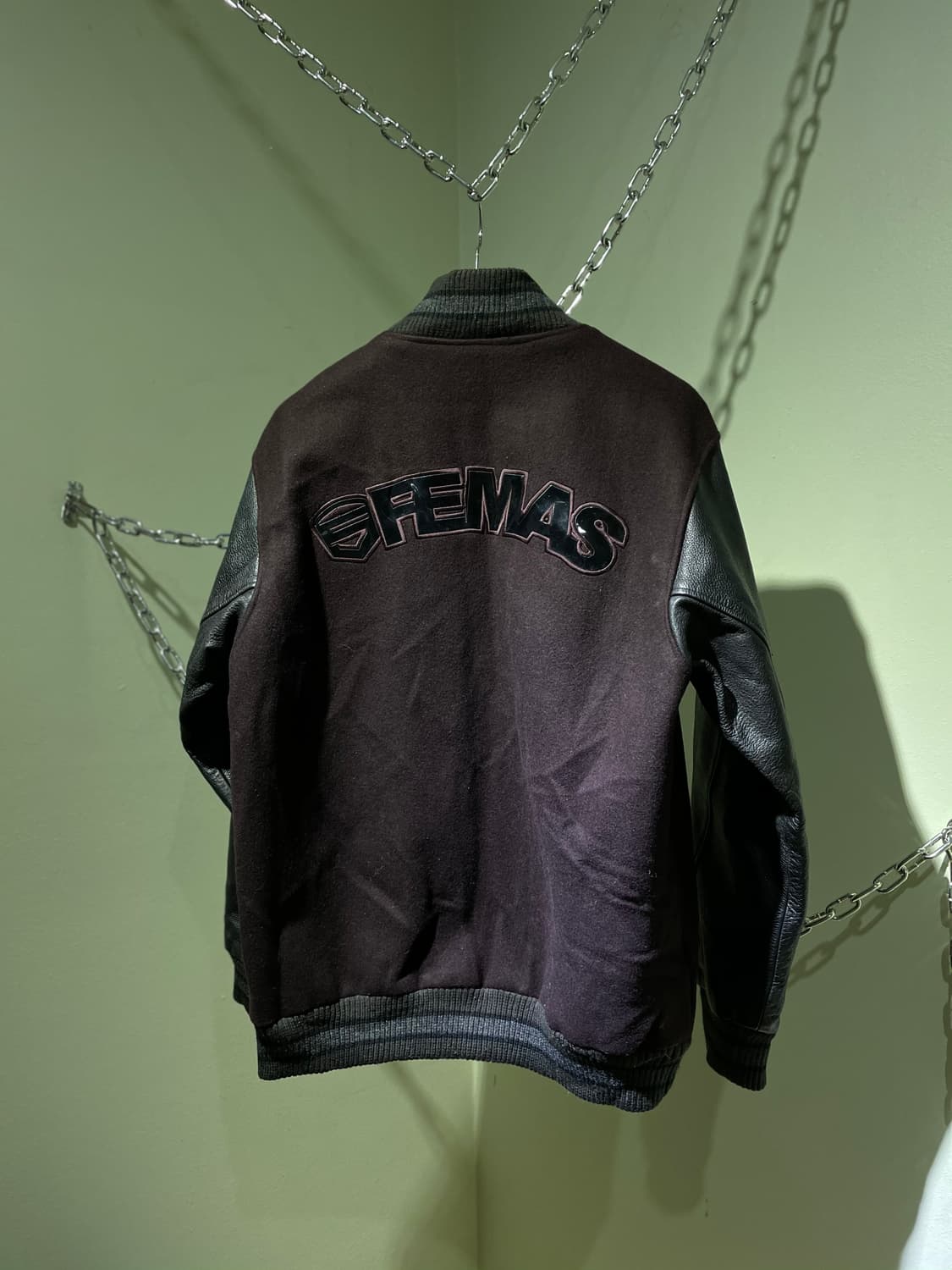 BREATH 브라운 바시티 자켓 상품이미지4