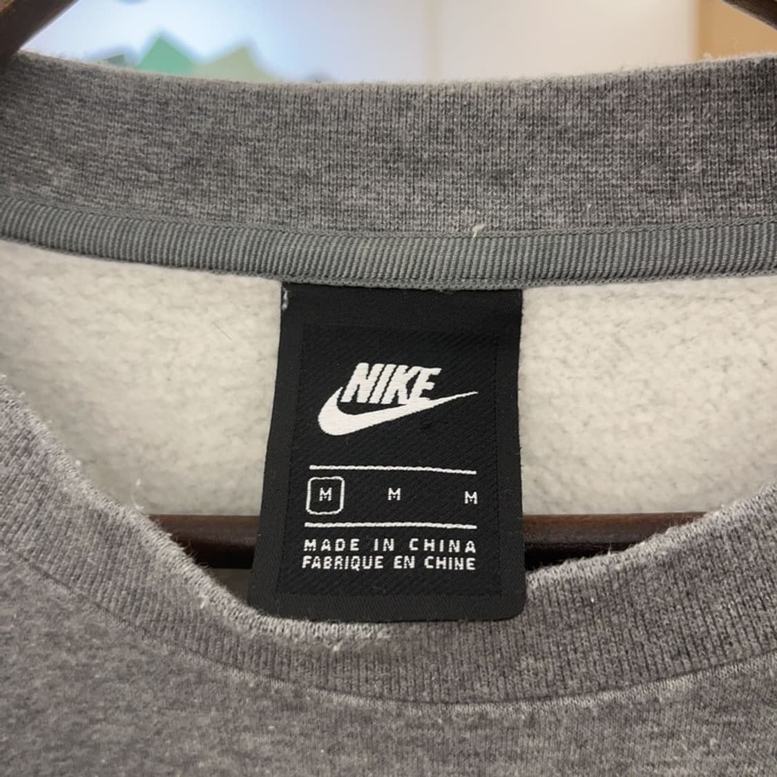 나이키 NSW 스트릿 펑크 스펠로고 오버핏 맨투맨 M C09416 상품이미지5