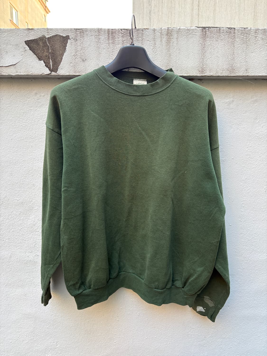 90‘s 선페이드 블랭크 스웻셔츠 상품이미지1