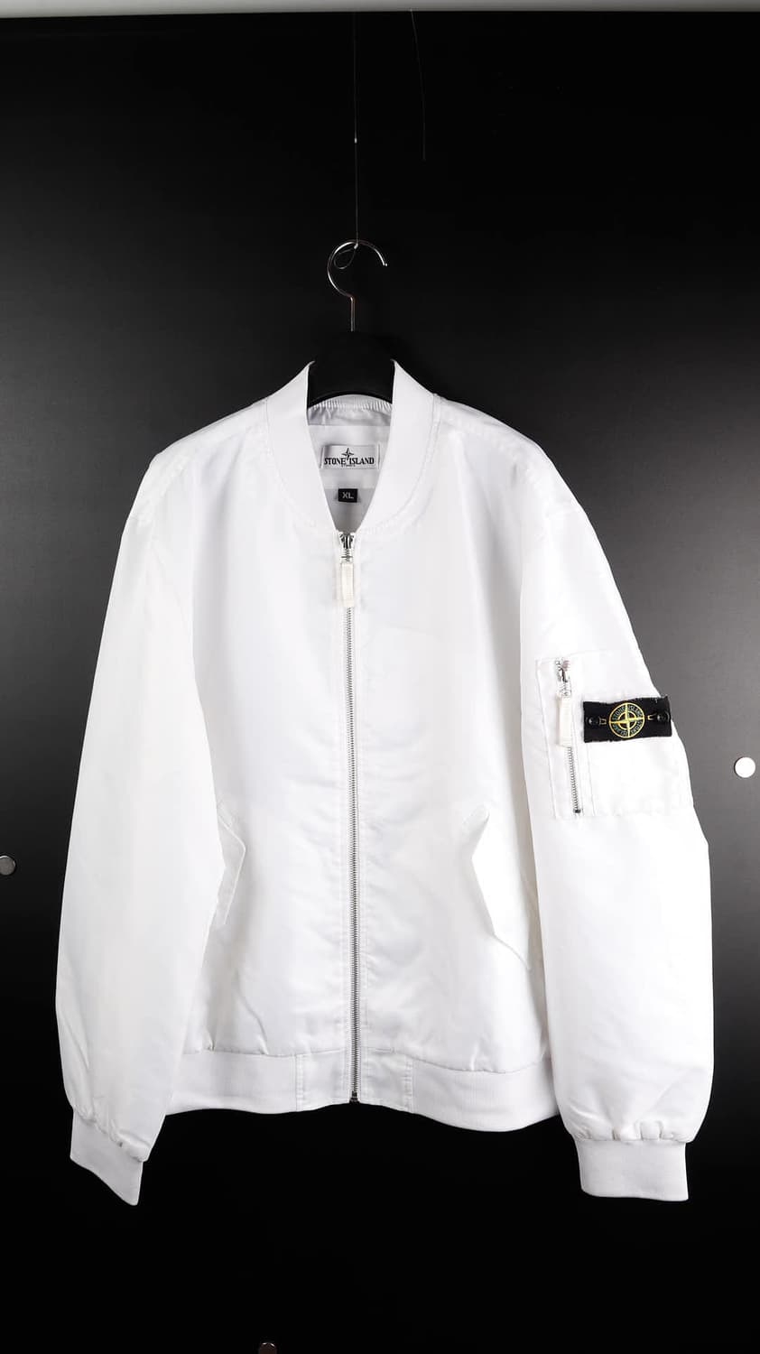 스톤 아일랜드 와펜 로고 자켓 상품이미지1