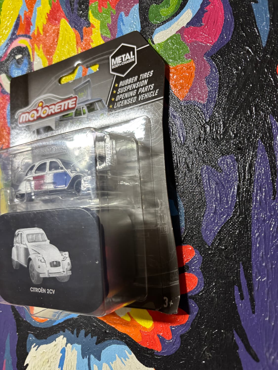 미개봉) 시트로엥 2cv 다이캐스트 마조렛 인테리어 소품 상품이미지2