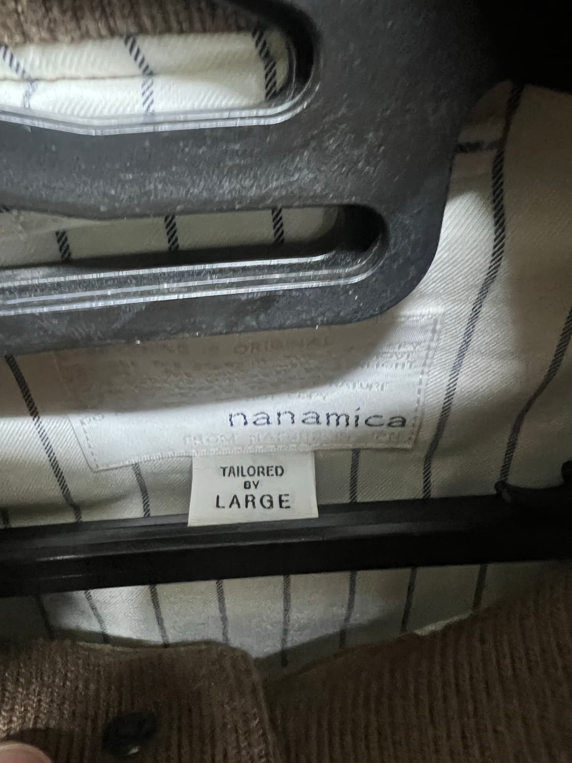 나나미카 인슐레이션 크루 자켓 베이지 상품이미지5