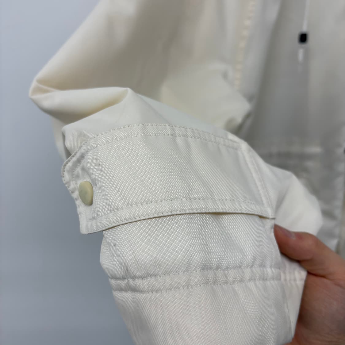 나이키 후드 롱 패딩 아이보리 M 상품이미지6