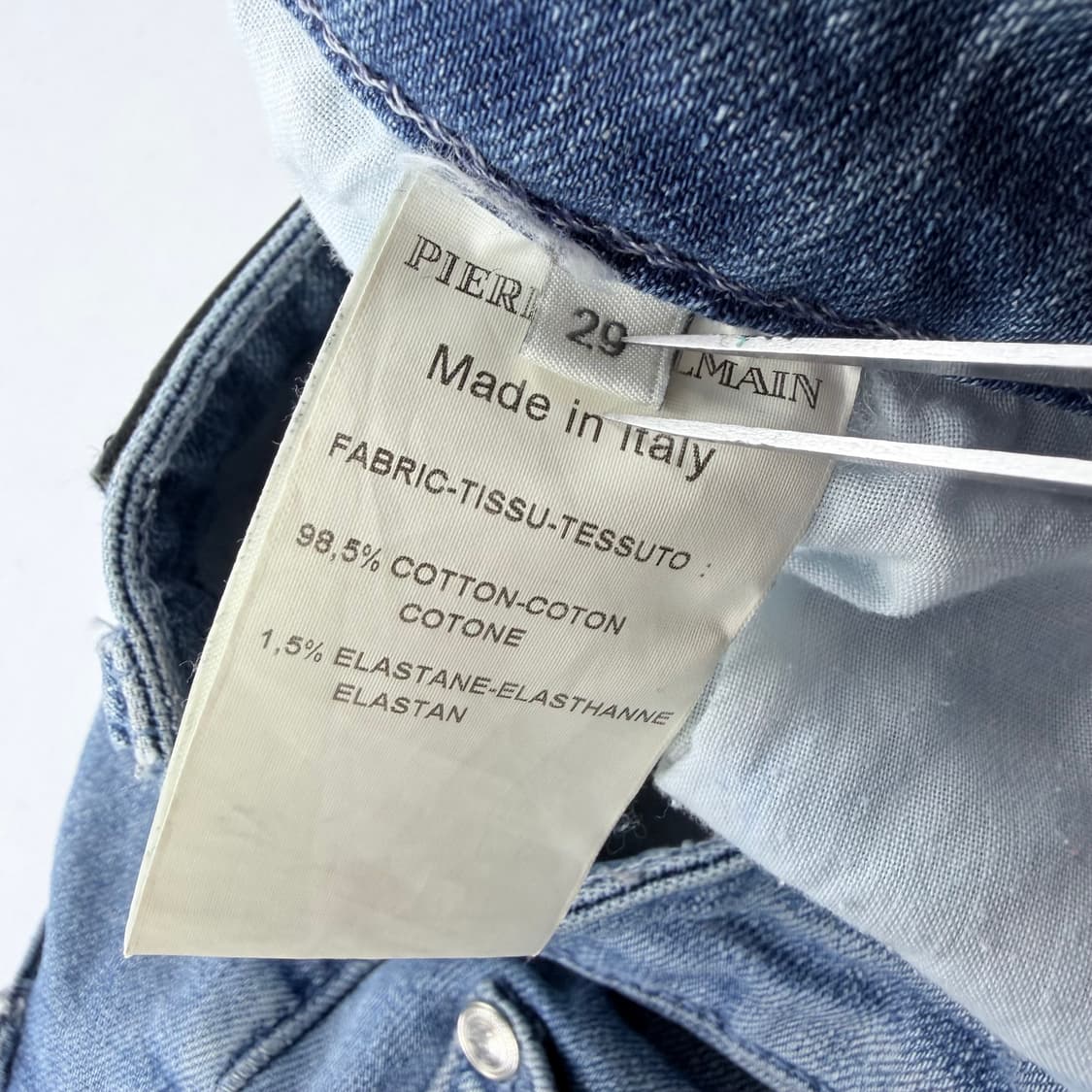 발망 슬림 바이커 데님팬츠 (29) 상품이미지5