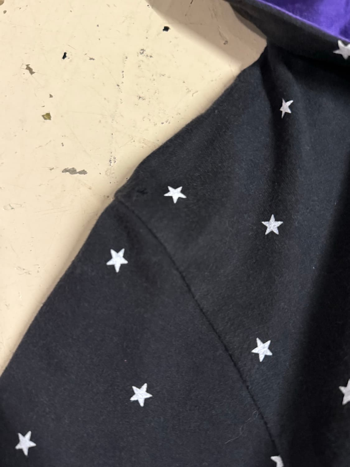 star pattern 2-way hood zip-up 상품이미지8