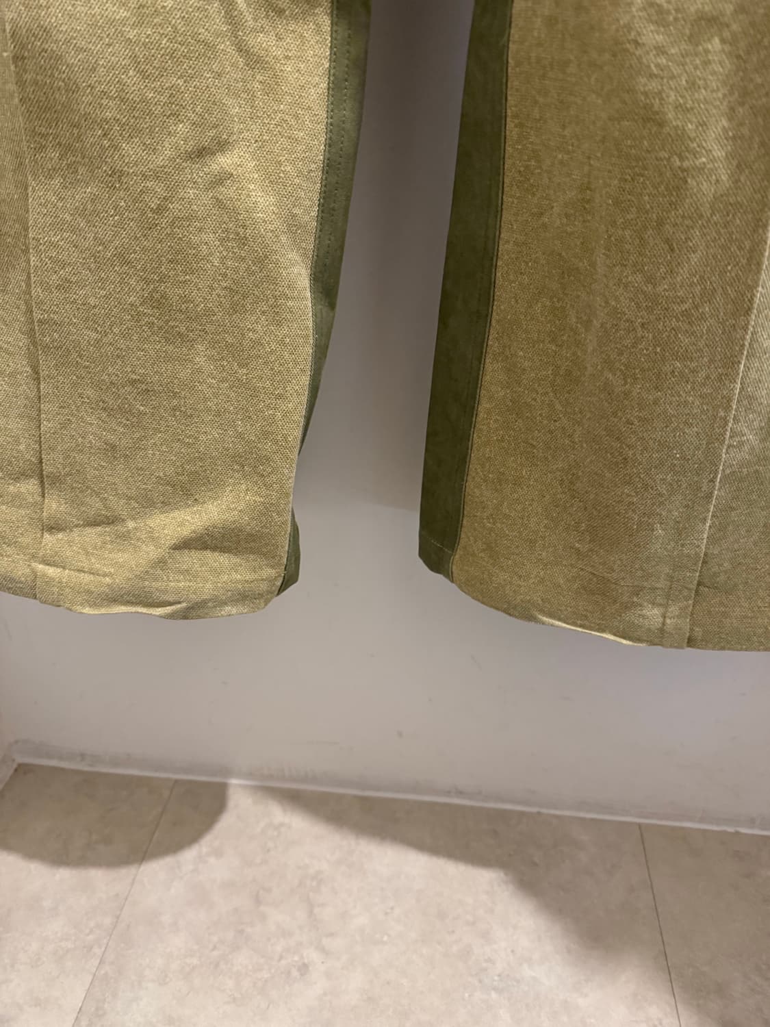 엑슬림 ep.6 04 트라우져 팬츠 레몬그린 XL 상품이미지3