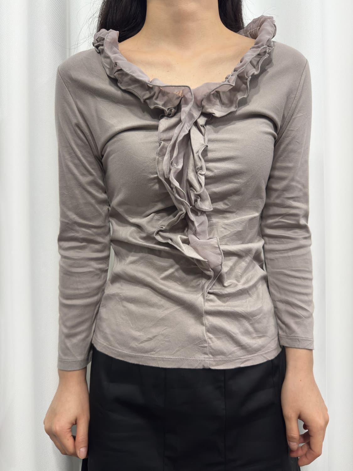 any sis frill top 상품이미지1