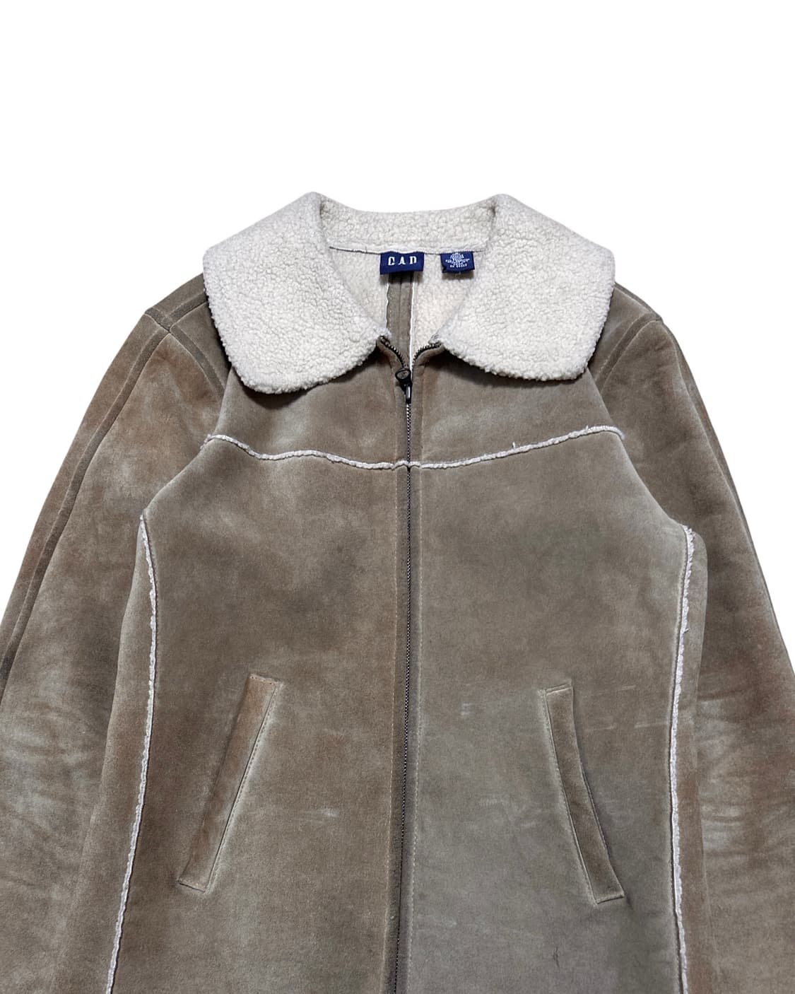 GAP 갭 스웨이드 양털 무스탕 자켓 상품이미지2