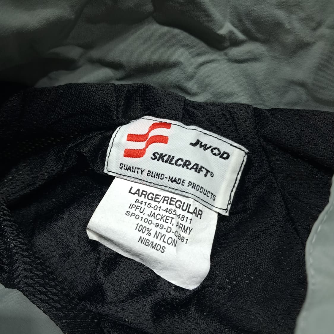 CL544 L IPFU 1세대 미국판 스킬크래프트 90s 바람막이 자켓 상품이미지3