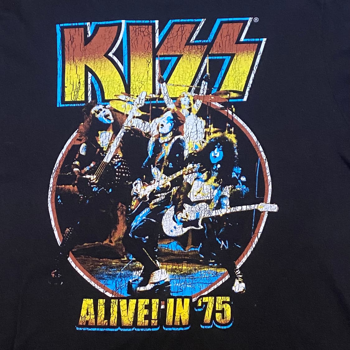미국 빈티지 KISS 밴드티 반팔티 락티셔츠 락티 상품이미지2