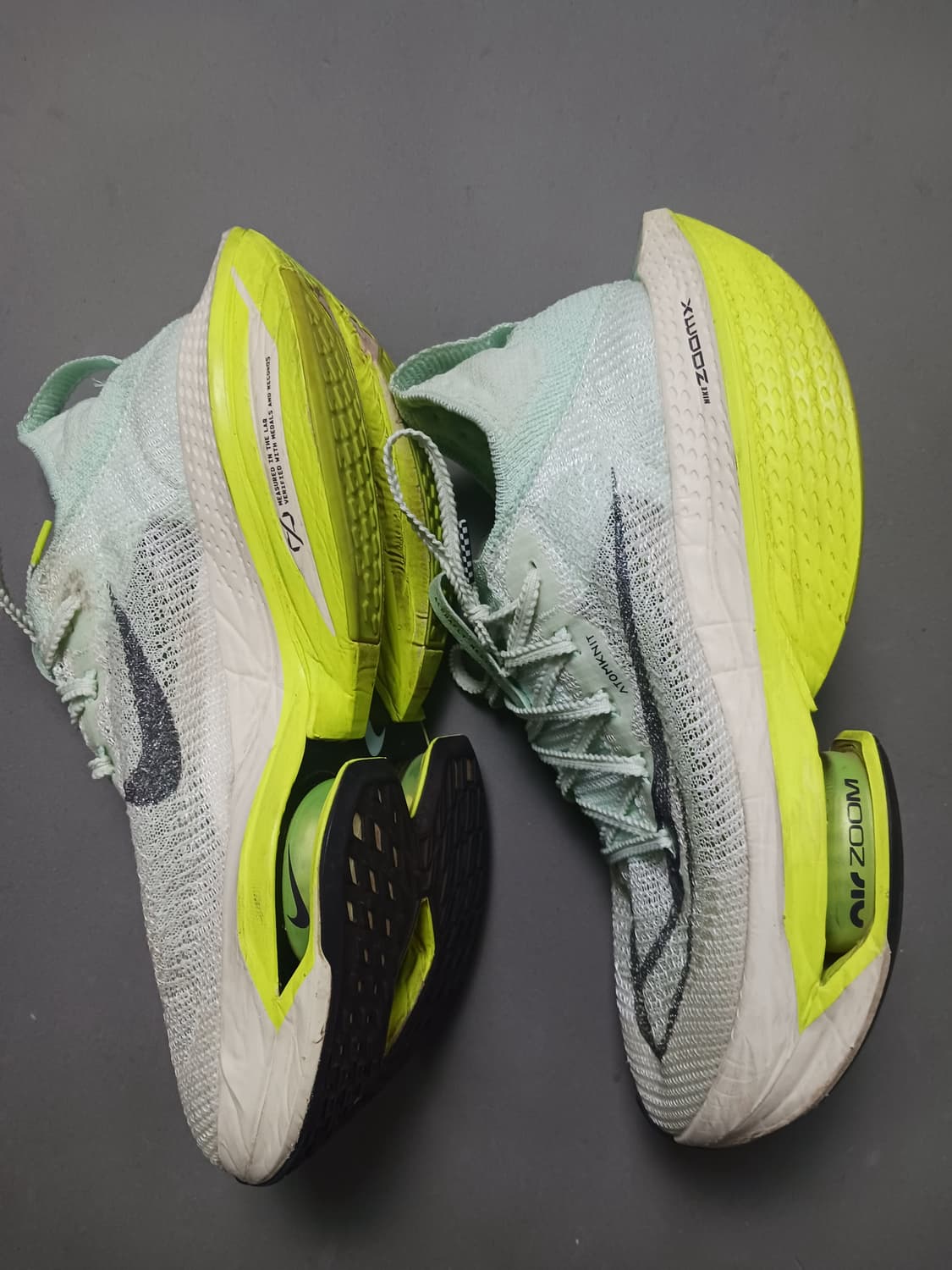 [260] 정품 나이키 에어줌 알파 플라이 넥스트% 2 민트 폼 운동화 상품이미지4