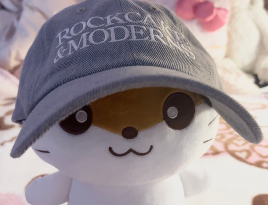 락케이크 모자 Moderns Logo Ball Cap 블루그레이 상품이미지3