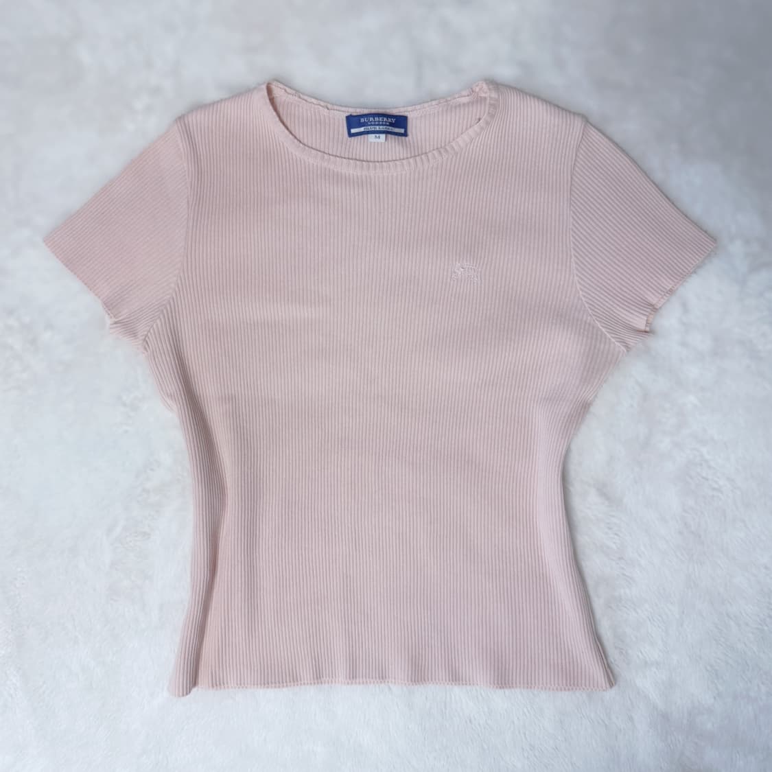 Burberry 버버리 블루라벨 히메갸루 딸기우유 딱붙 골지 대장 니트 상품이미지1