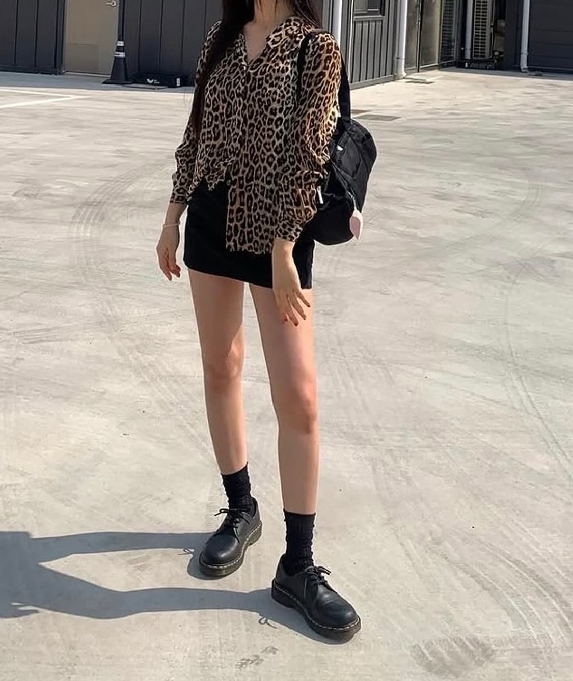 (반택포) H&M 레오파드 셔츠  상품이미지3