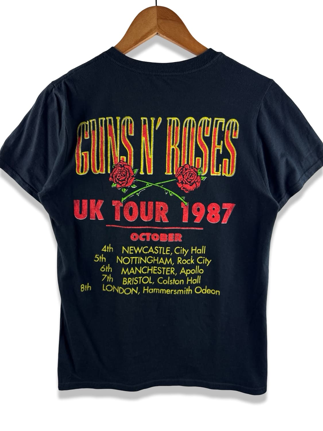 건즈앤로지스 1987 UK 투어 티셔츠3229 상품이미지2