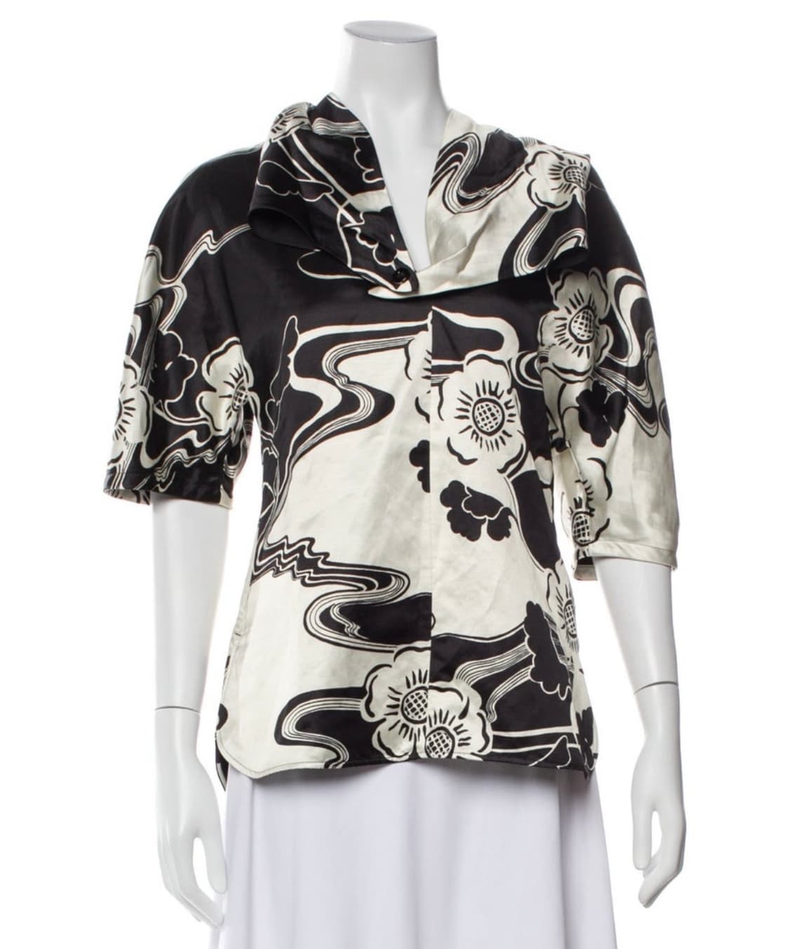jil sander 질샌더 패턴 블라우스 상품이미지1
