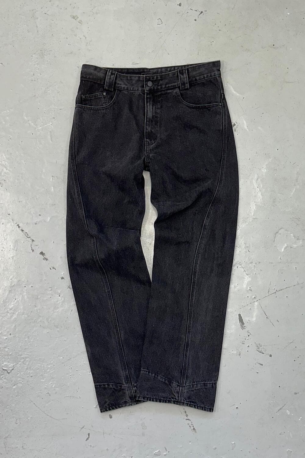 [M] MPa DRIFT DENIM PANTS Black 상품이미지3