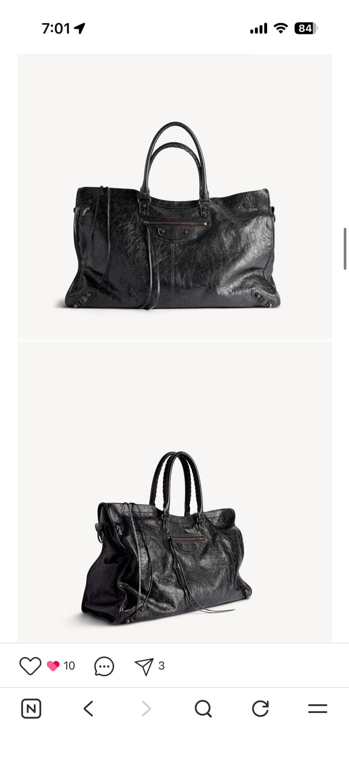 발렌시아가 르시티 트래블백 상품이미지7