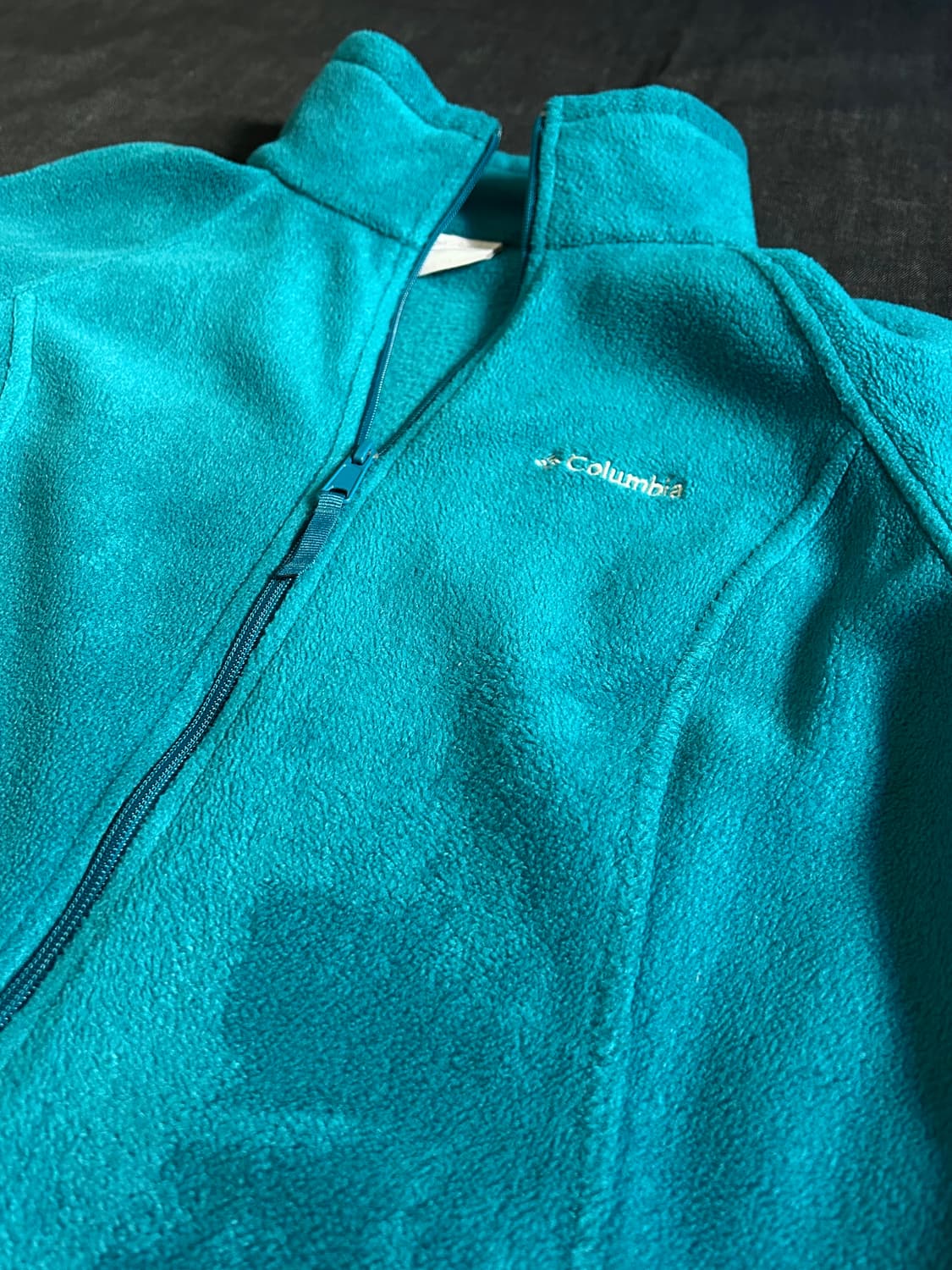 컬럼비아 풀집업 플리스 틸 컬러 상품이미지3