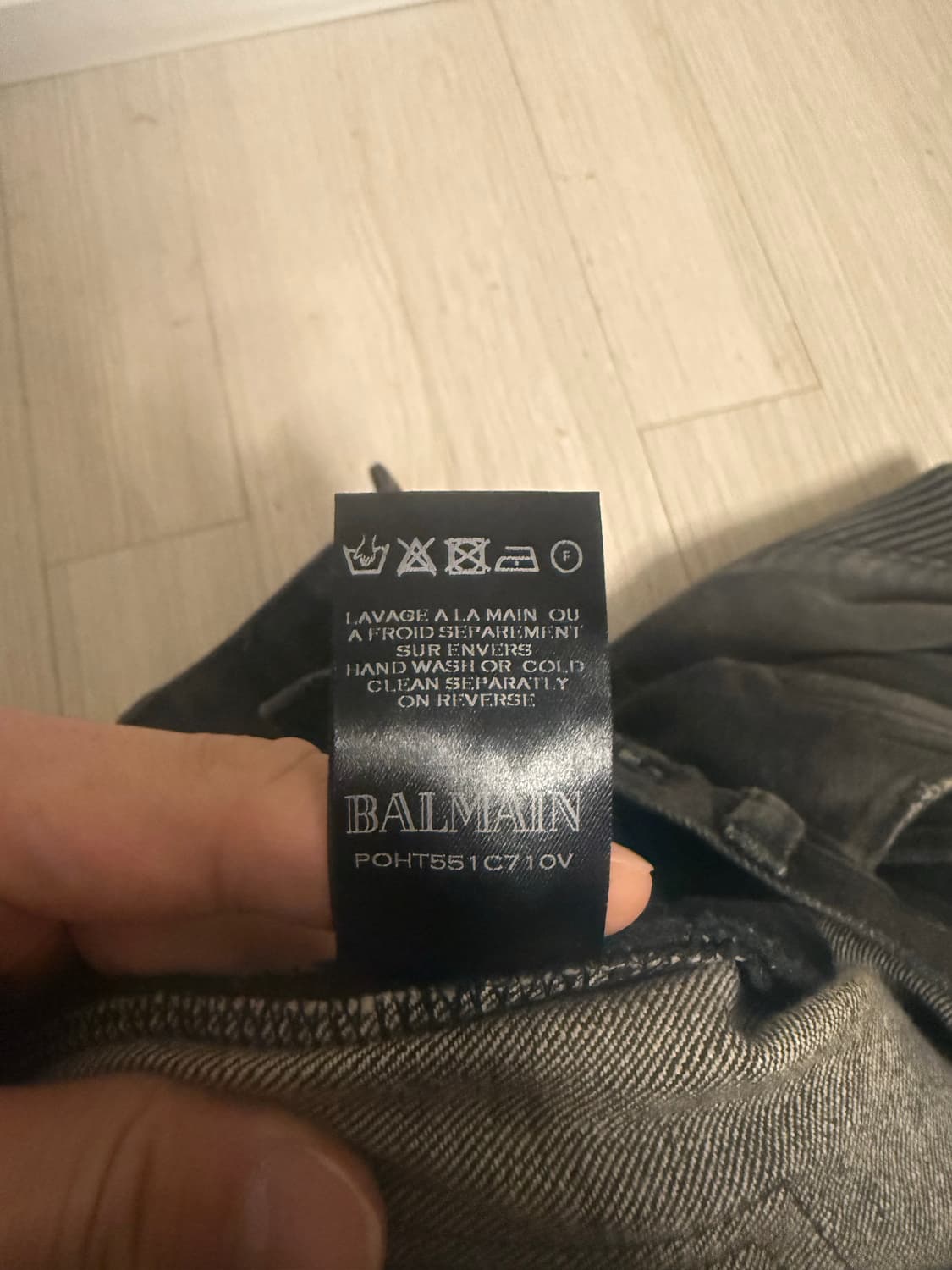 발망(BALMAIN) 바이커 진 상품이미지5