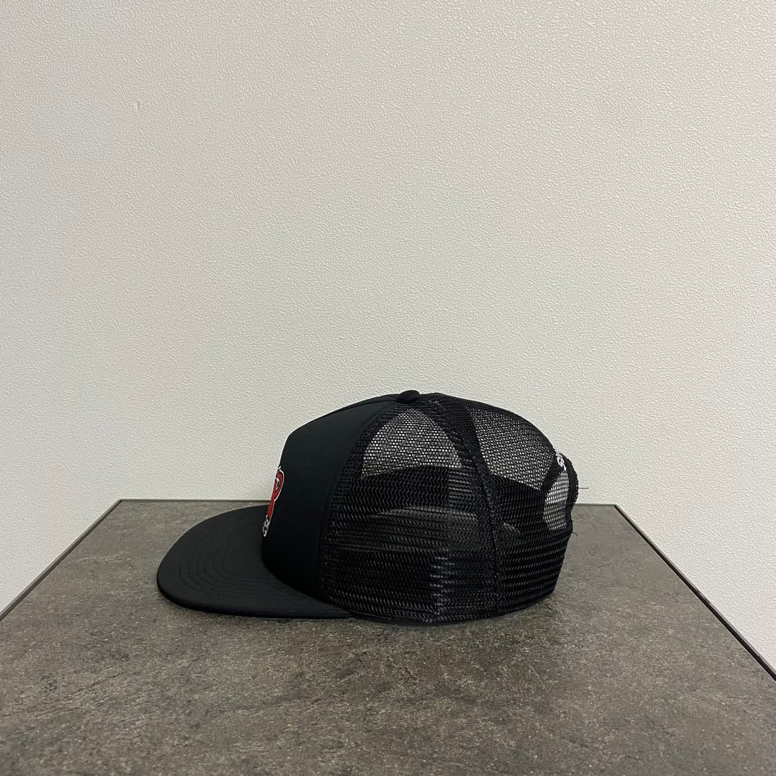 (OS) 슈프림 토이머신 볼캡 모자 블랙 상품이미지2