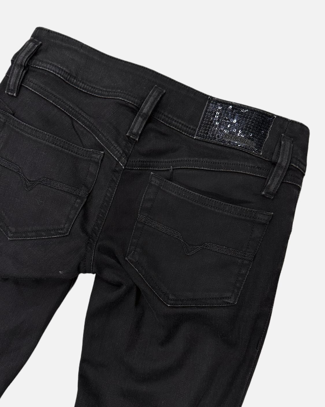 DIESEL low-rise black slim jean 상품이미지5