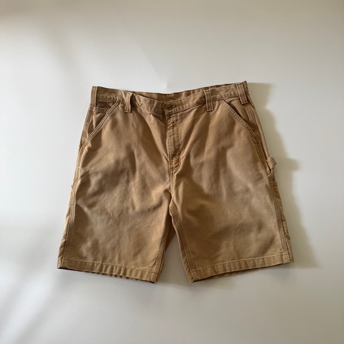(os) Carhartt 칼하트 캔버스 카펜터 반바지 쇼츠 상품이미지1