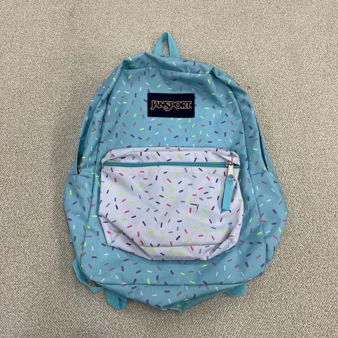 [실측확인] 잔스포츠 스프링클패턴 슈퍼 브레이크 백팩 가방 0119M1 상품이미지1