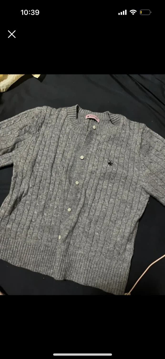 폴로 버버리힐즈 가디건 상품이미지1