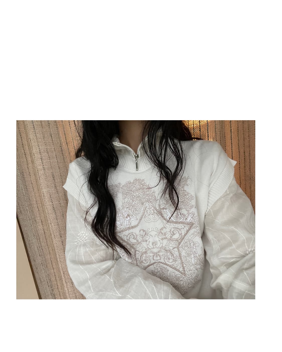 knit vest 상품이미지7