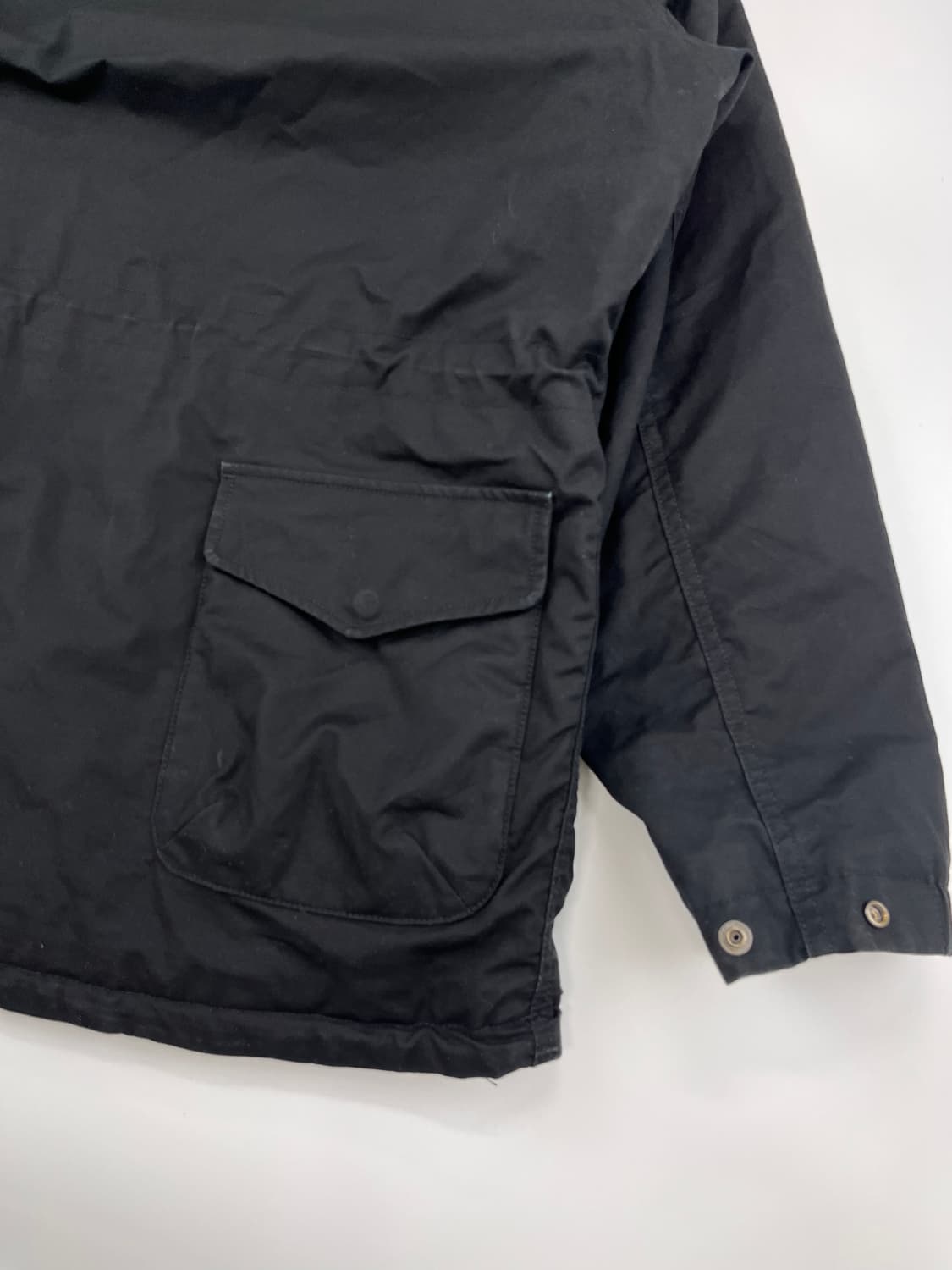 ( 유니클로 X 엔지니어드 ) 가먼츠 퍼프테크 유틸리티 자켓 블랙  상품이미지4