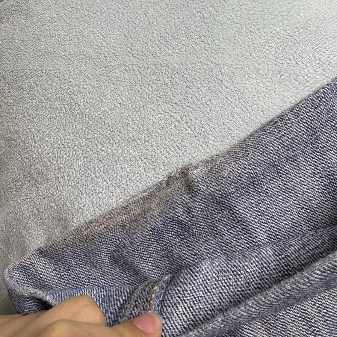 보헤미안서울 보헴서 와이드 롤업 데님 팬츠 M 상품이미지2