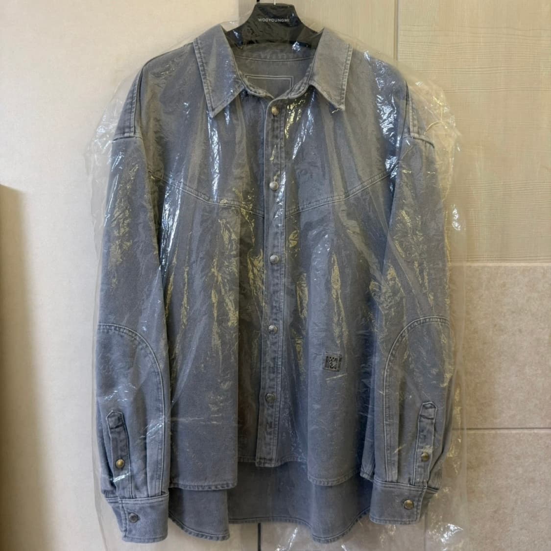 25SS 우영미 그레이 웨스턴 데님 셔츠 (택⭕️ 풀셋) 상품이미지3