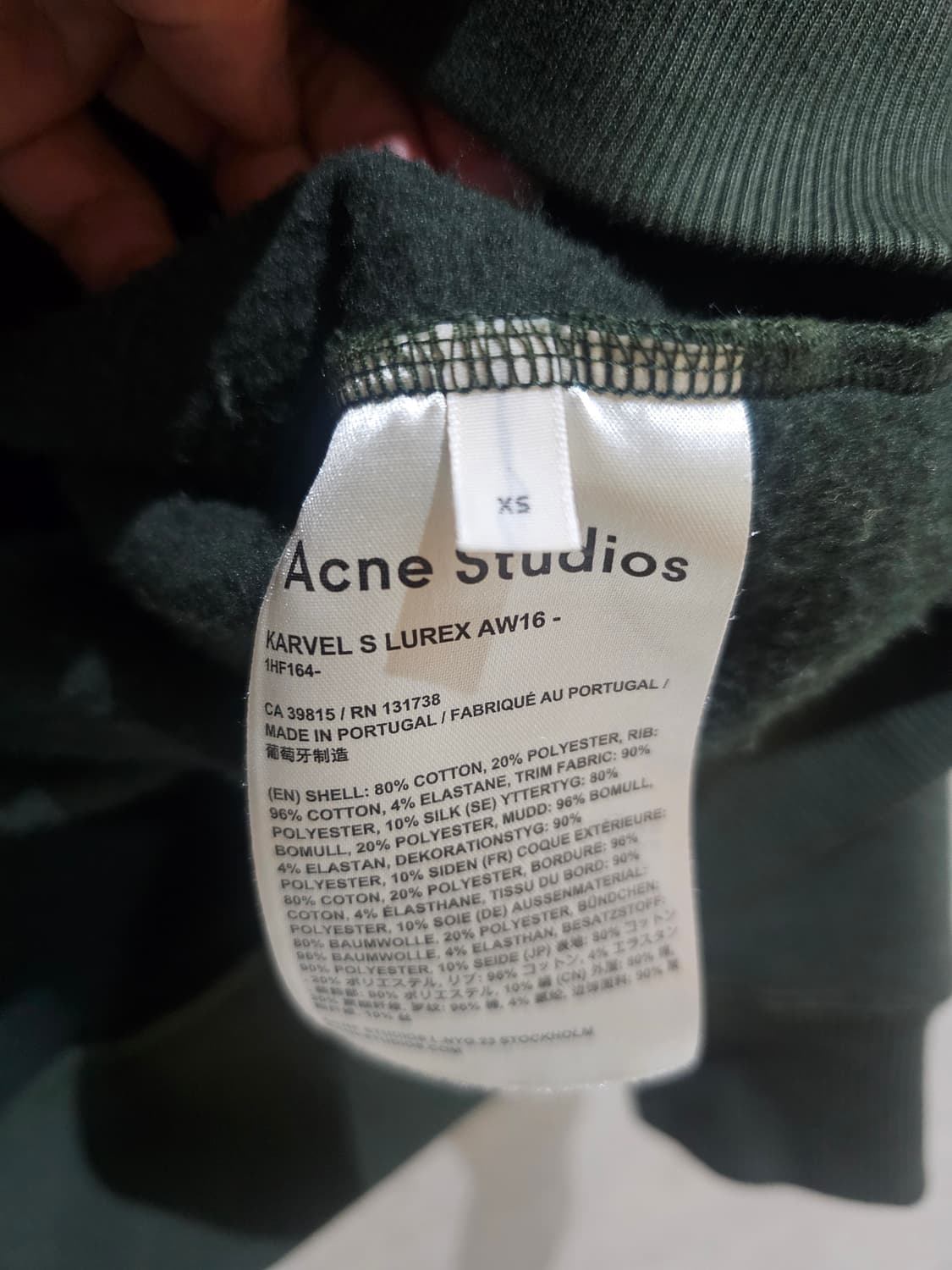 아크네스튜디오 맨투맨 상품이미지9