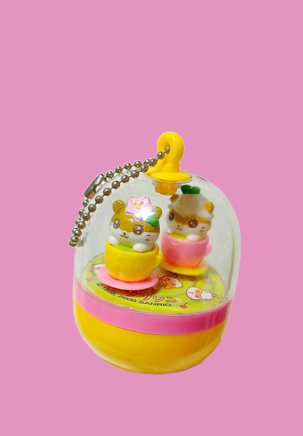 산리오 코로코로쿠리링 돌아가는 키링 가챠 상품이미지1