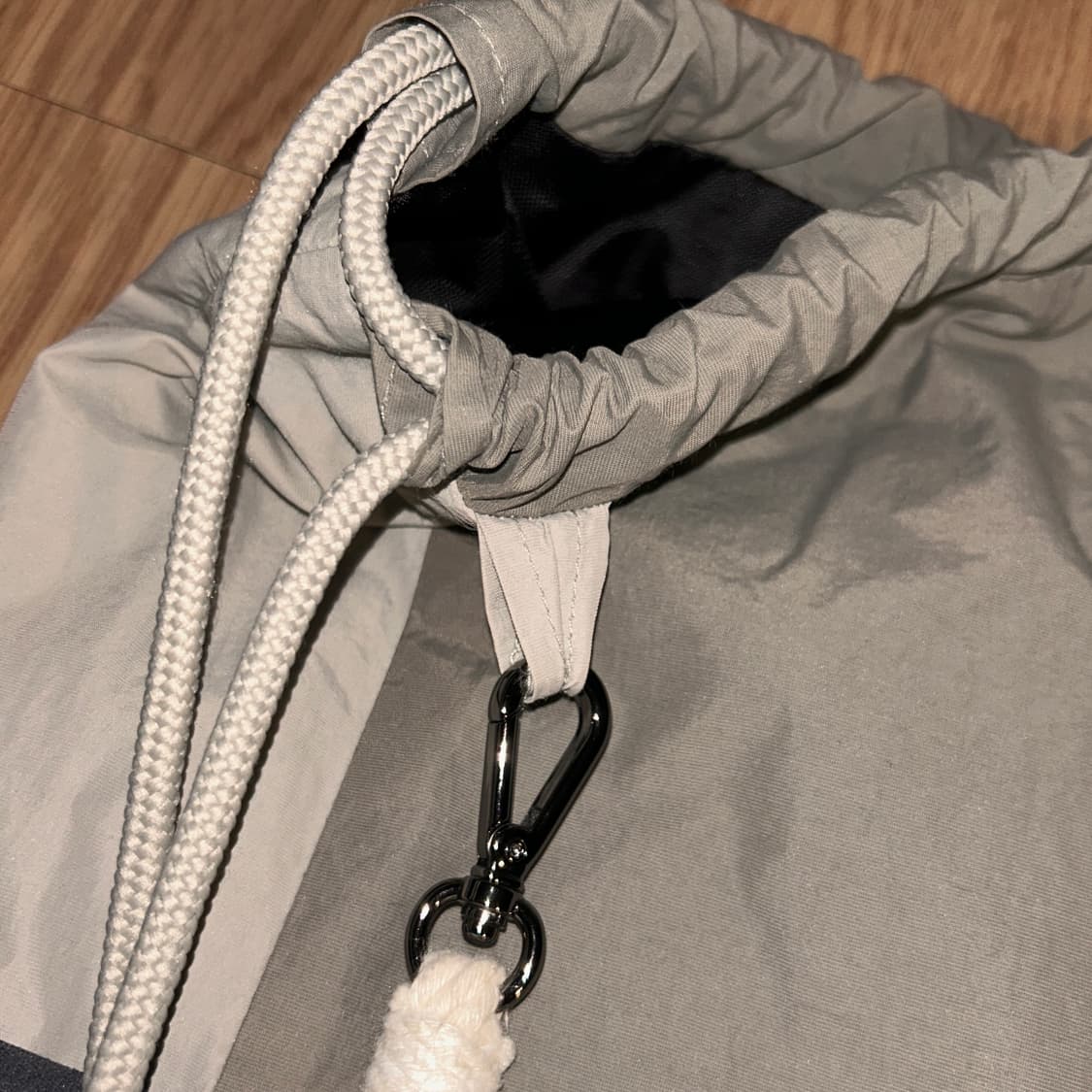 Flareup GYM SACK Gray 가방 팔아요! (새제품) 상품이미지5