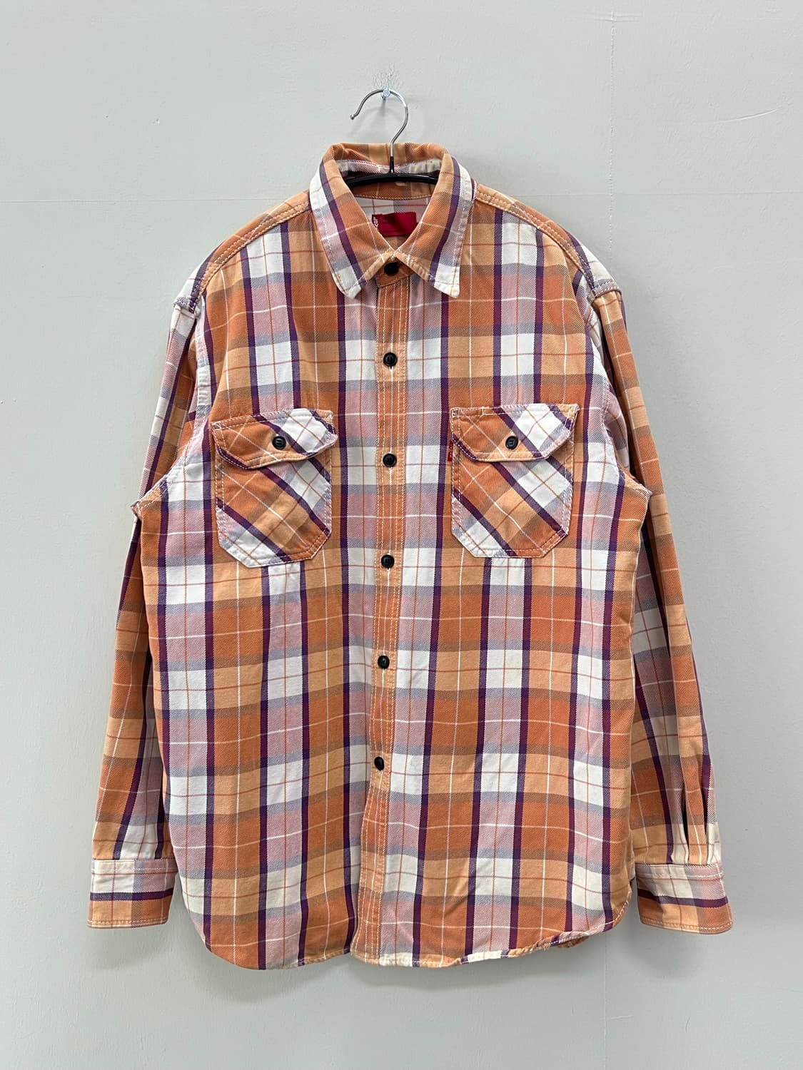 리바이스 레드탭 체크 셔츠 상품이미지2