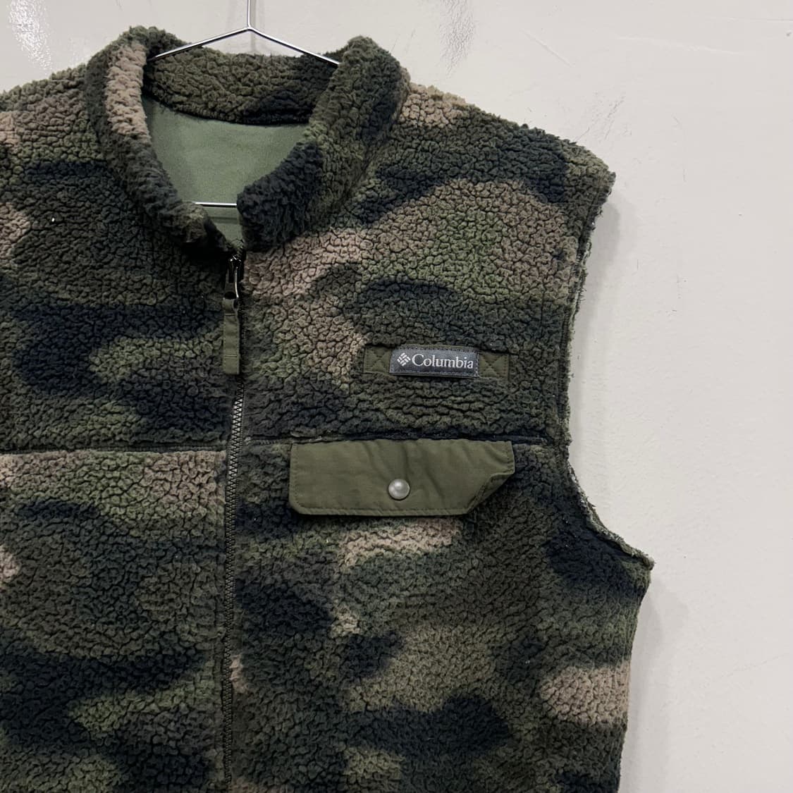 컬럼비아 카모플라쥬 포켓 플리스 베스트 상품이미지1