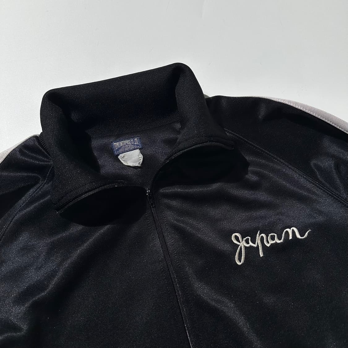 토요 엔터프라이즈 도쿄 클럽 스카쟌 트랙탑 져지 자켓 블랙 상품이미지4