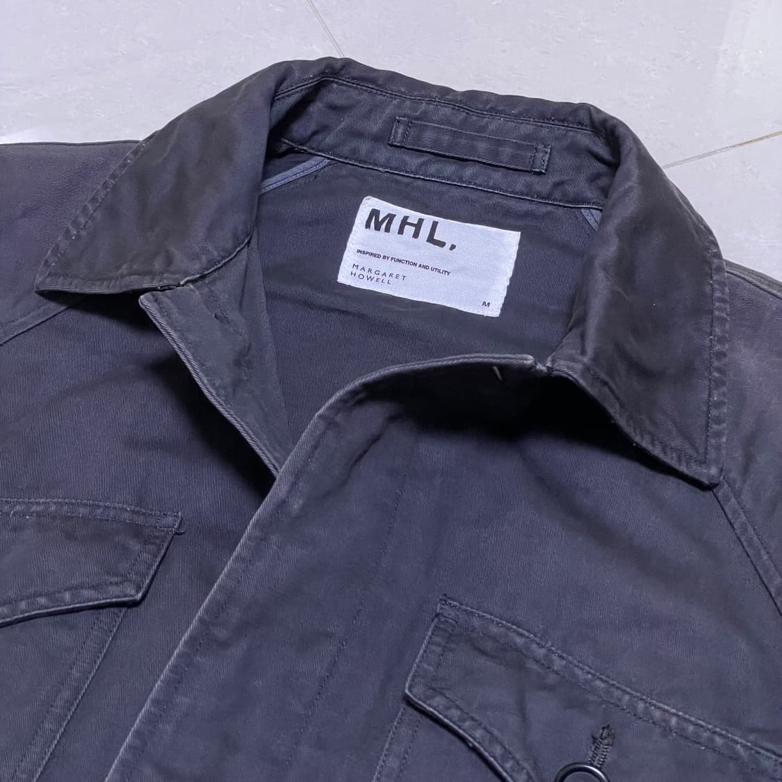 MHL 마가렛호웰 챠콜 필드자켓 M 상품이미지2