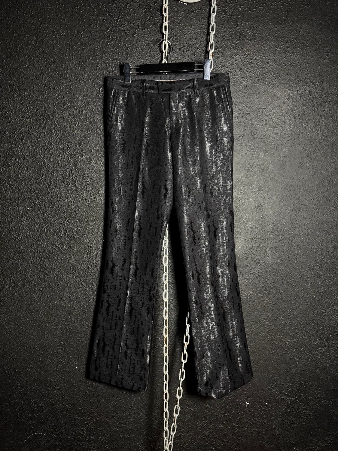 Shellac – Crack washing Boot-cut Pants 상품이미지1
